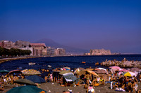 16" X 24" Print  - Beach in Naples, Italy with view of Mt. Vesuvius Shot 2